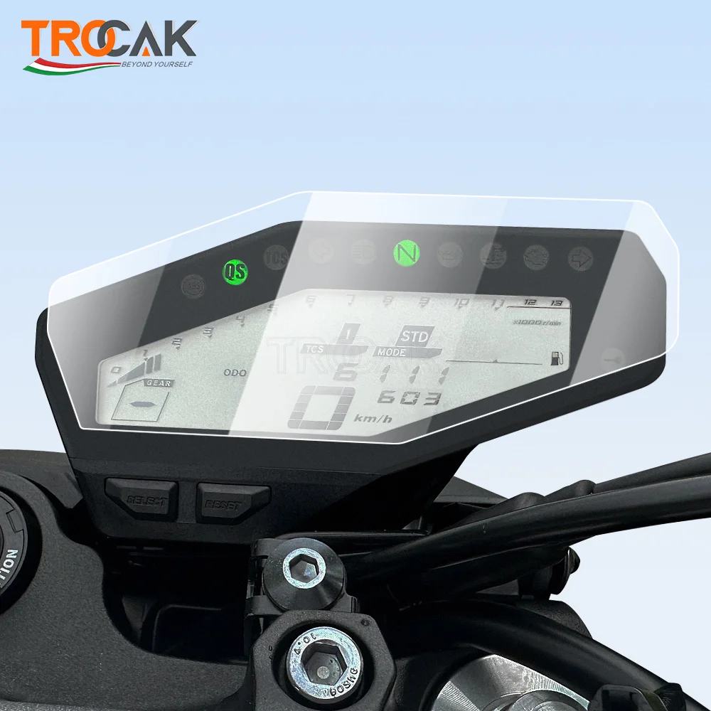 Yamaha MT-09 MT 09 FZ-09 FZ 09 2013-2021 클러스터 스크래치 클러스터 화면 보호 필름 보호기 오토바이 액세서리