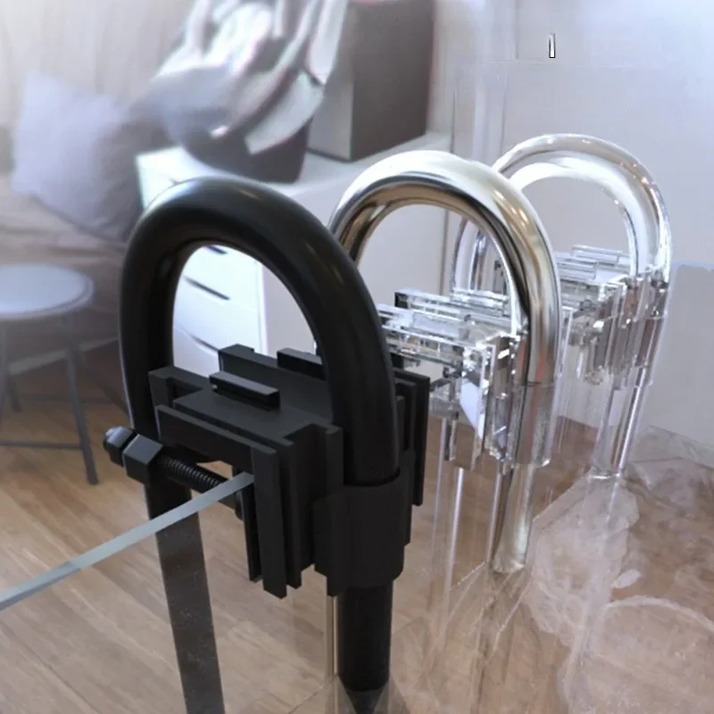 FunctionalAquariumWaterTubeHolderAquariumsAcrylicRightAngleWaterReplacementTube