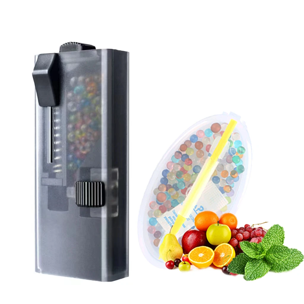 

200PCS DIY Explosion Pop Beads Pusher Box Tool Mini Cigarette Popping Capsules Mixed Fruit Mint Crush Balls Cigarette Gadgets