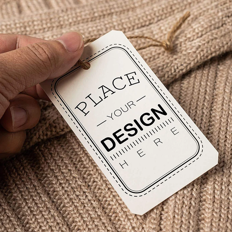 200 Personalised Gift Tags, Christmas Gift Tags, Handwritten Kraft Wedding Favour Label with Calligraphy Paper Tags