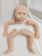 

Reborn Kit 20 Inches Reborn Baby Vinyl Doll Kit Unpainted Unassembled Unfinished Doll Parts DIY Blank Reborn Doll Kit Toy Child
