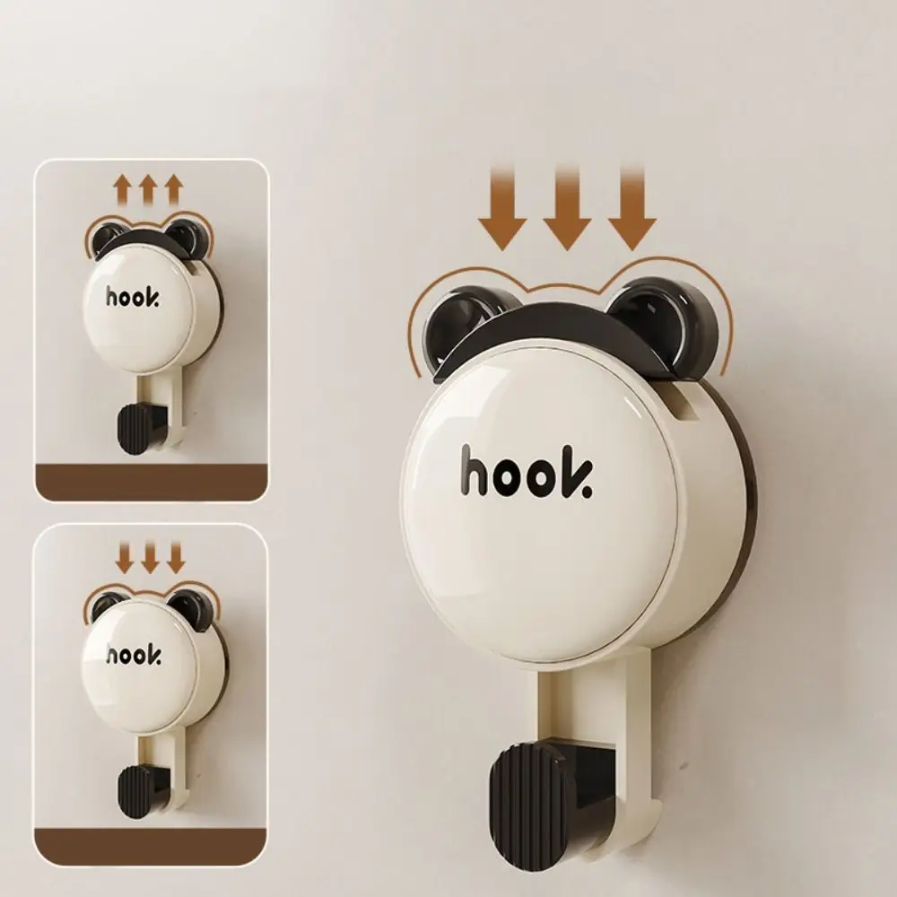 

Removable Wall Suction Cup Hanger Multifunction Reusable Vacuum Suction Cup Hook Cute Cartoon Heavy Duty Kitchen Bathroom Hook