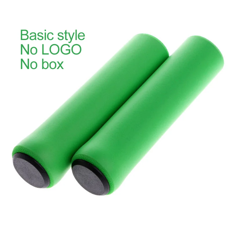 Ultralight Silicone Anti-Slip Bike Grips with End Plugs