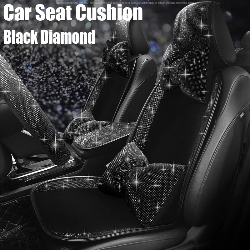 Capa De Assento Do Carro Cristal Strass Auto Assento Almofada Interior  Acessórios Universal Frente Traseira Assentos Cobre Estilo Do Carro Das  Mulheres - Coberturas De Assentos Automotivos - AliExpress