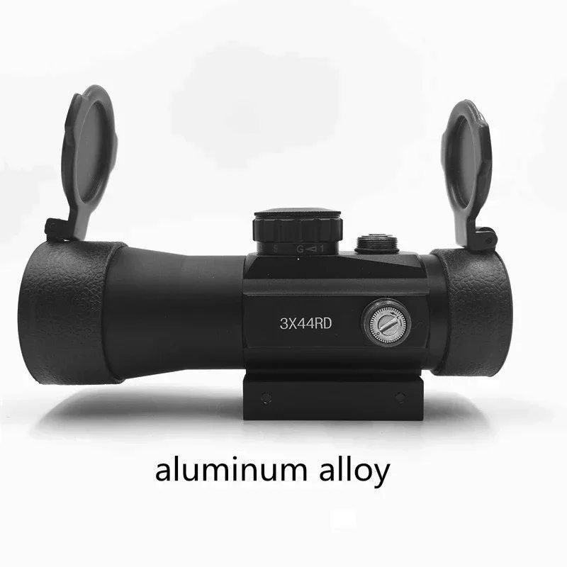 Red Dot Sight Scope 3X44 M3 Tactical Optics Riflescope Fit 11/20mm Rail 1X40 for Outdoor Shooting