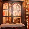 Outdoor Globe Lights Garden Lighted Spheres Christmas Decoration Glow Ball LED Lighting Frame Ball Lights For Porch Patio Decor 4