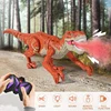 TEMI large RC Dinosaur Toy For Kids. Simulated T-rex With Spray, Light/sounds. Electric Walking. For 3-7-year-olds. 4