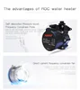ROC Tankless Water Heater 12L16L Instant Heating Natural Gas Water Heater Constant Temperature Indoor Automatic 3