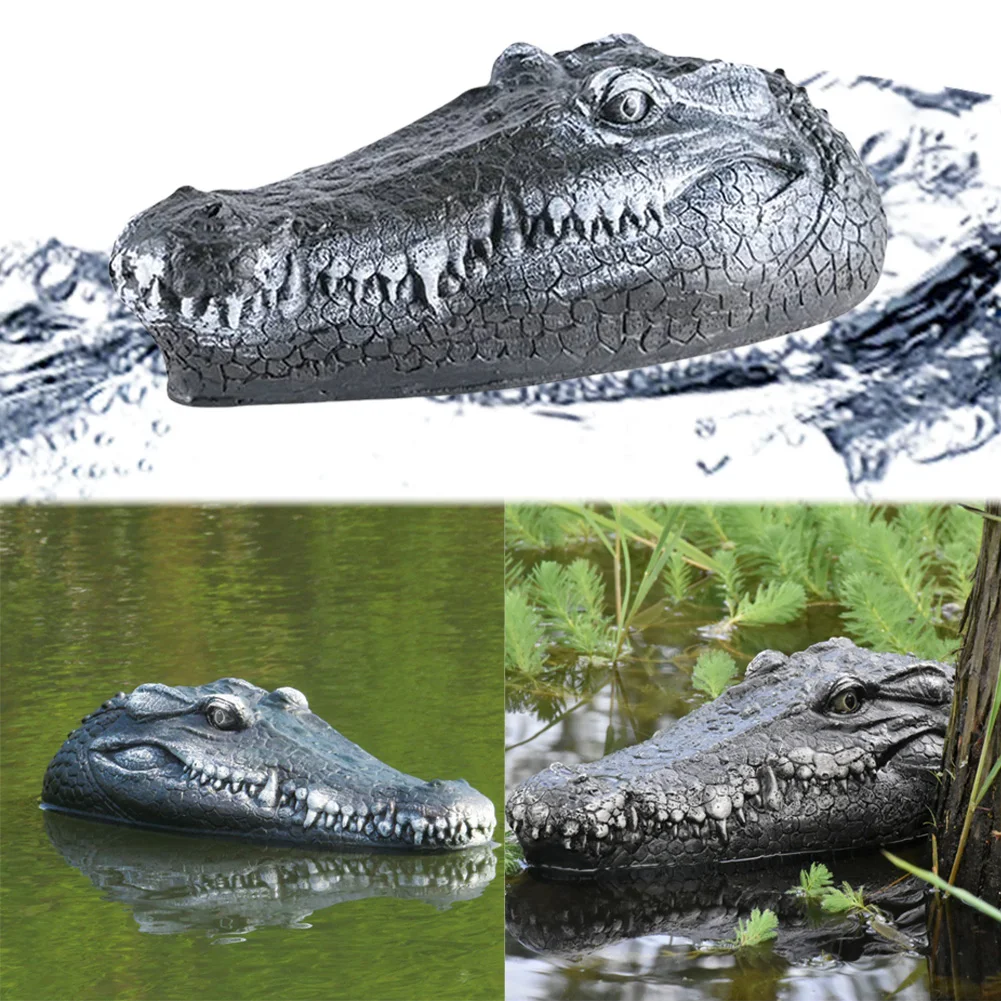 Remote Control Alligator Head Remote Control Electric Racing Boat 2.4G for Kids and Adults Summer Water Spoof Toys Gift