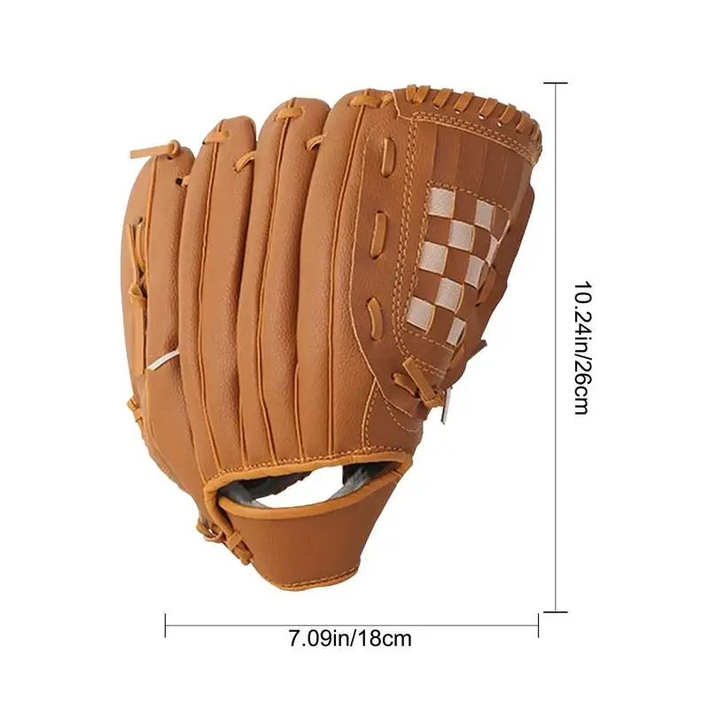 Baseball Gloves Baseball Glove left Hand Throwing Baseball Gloves Catching and Pitching Training Tools for Beginner & Youth