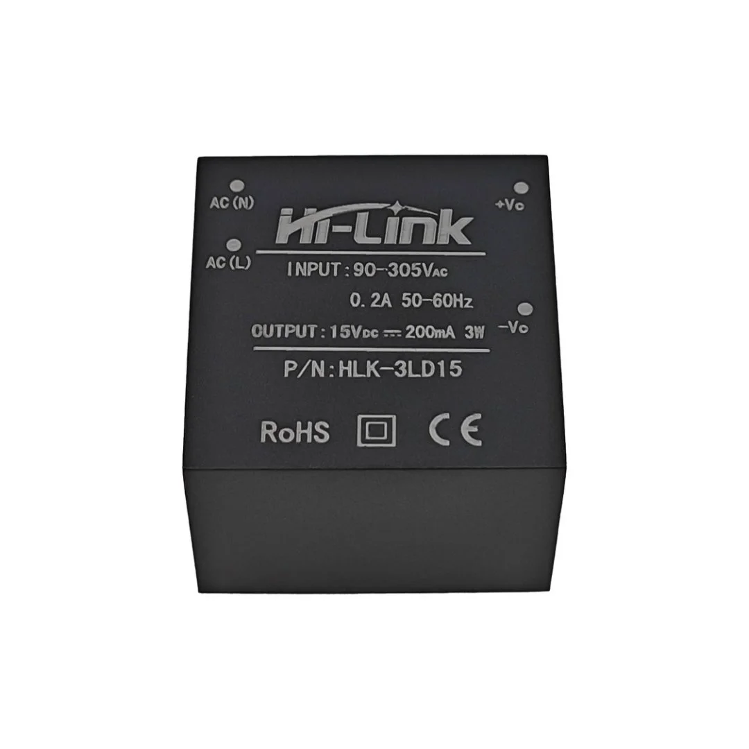 Hilink ACDC 3W-LD 초소형 전력 모듈 3LD05 3LD09 3LD12 3LD15 3LD24는 EMC 및 안전 테스트 요구 사항을 충족합니다.