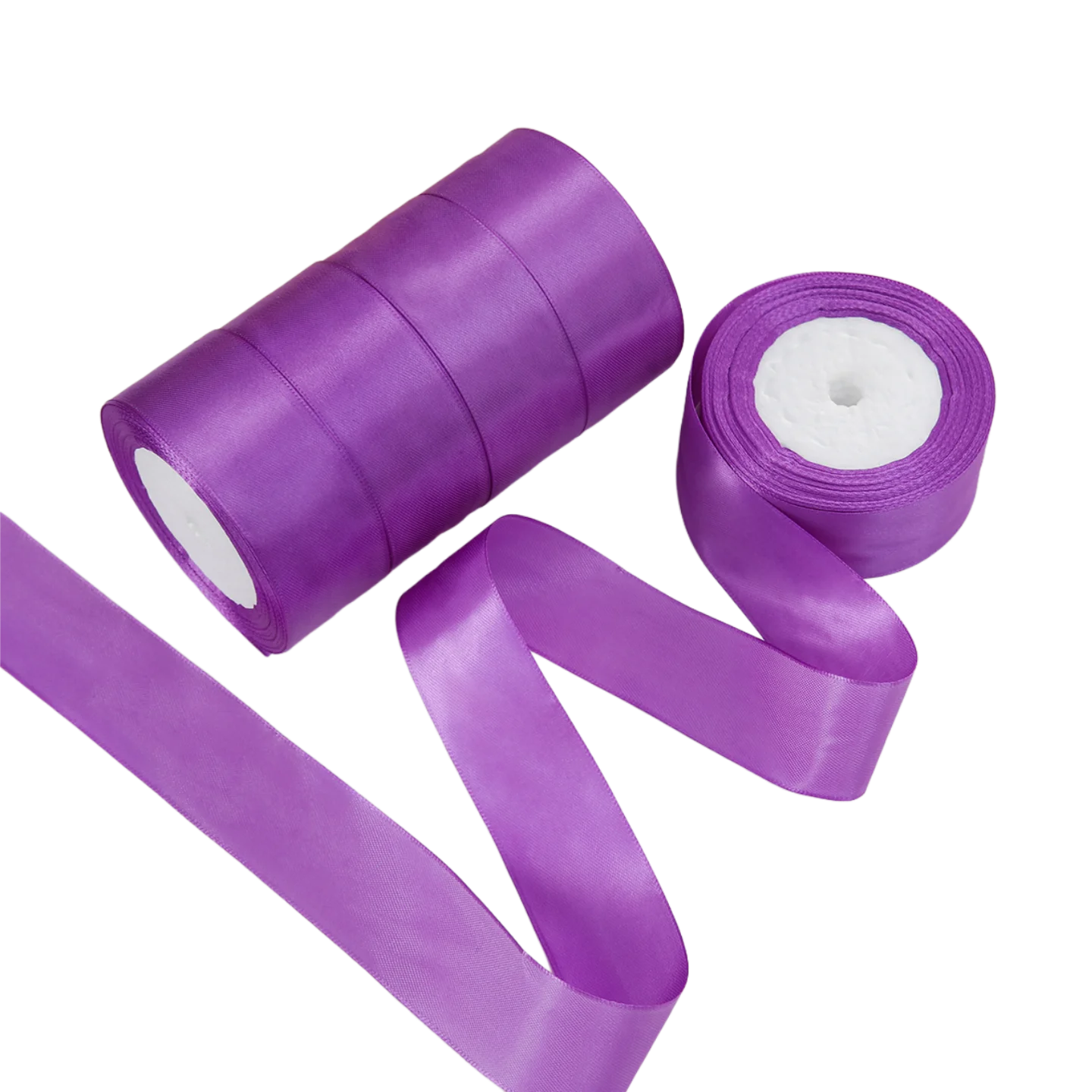 Elegant 4cm Satin Ribbon for Gifts & Crafts - 25 Yards