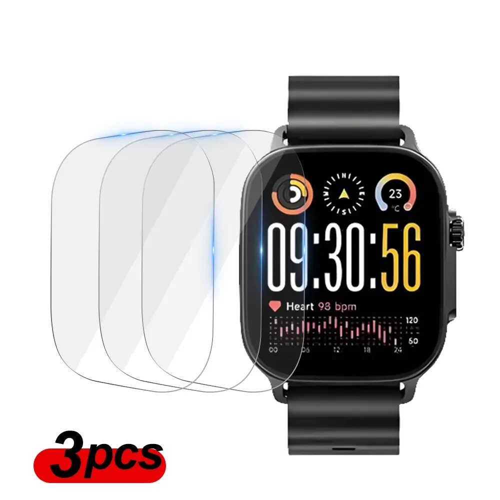 Realme Watch 5용 강화 유리 프리미엄 스크린 프로텍터 Realme Watch 5 액세서리용 내구성 있는 HD 긁힘 방지 필름