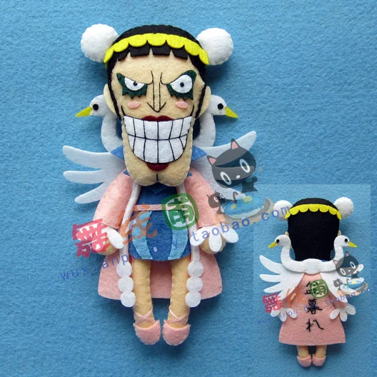 ワンピース人形フェルトキット,不織布,手作り,裁縫,素材,裁縫用品