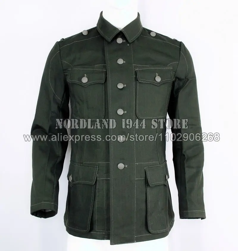 

Reproduction Cosplay Reed Green HBT WH M43 Combat Field Blouse