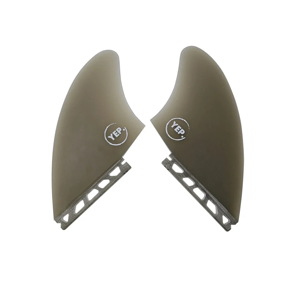 

Single Tabs K2 Twin Fins Fiberglass UPSURF FUTURE Twin Fins Surfboard Keel Fins For Fish Surf Boards Lightweight Durability