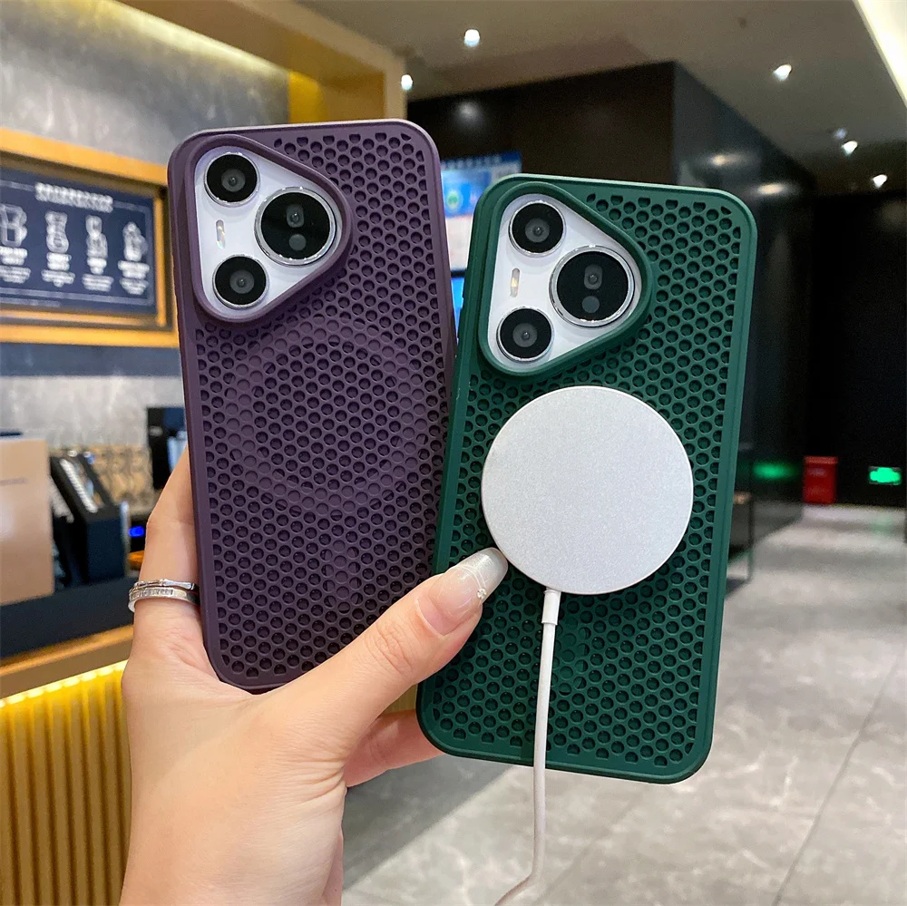 Magnetic Heat Dissipation Breathable Mesh Case