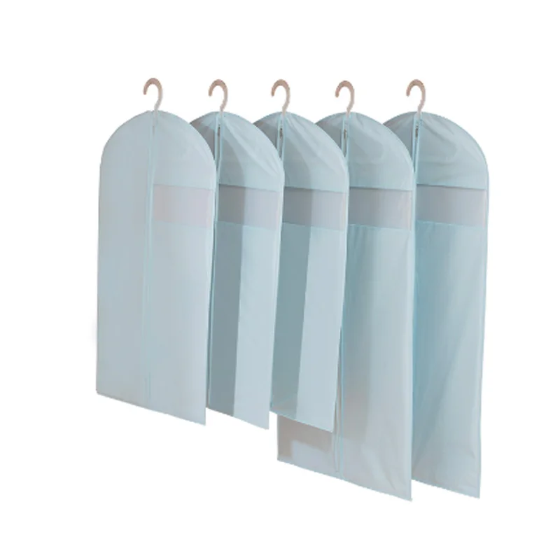 가정용 행잉 타입 코트 수트용 의류 먼지 커버 PVEA 케이스, 보관 가방, 옷장 정리함 보호, 1 개