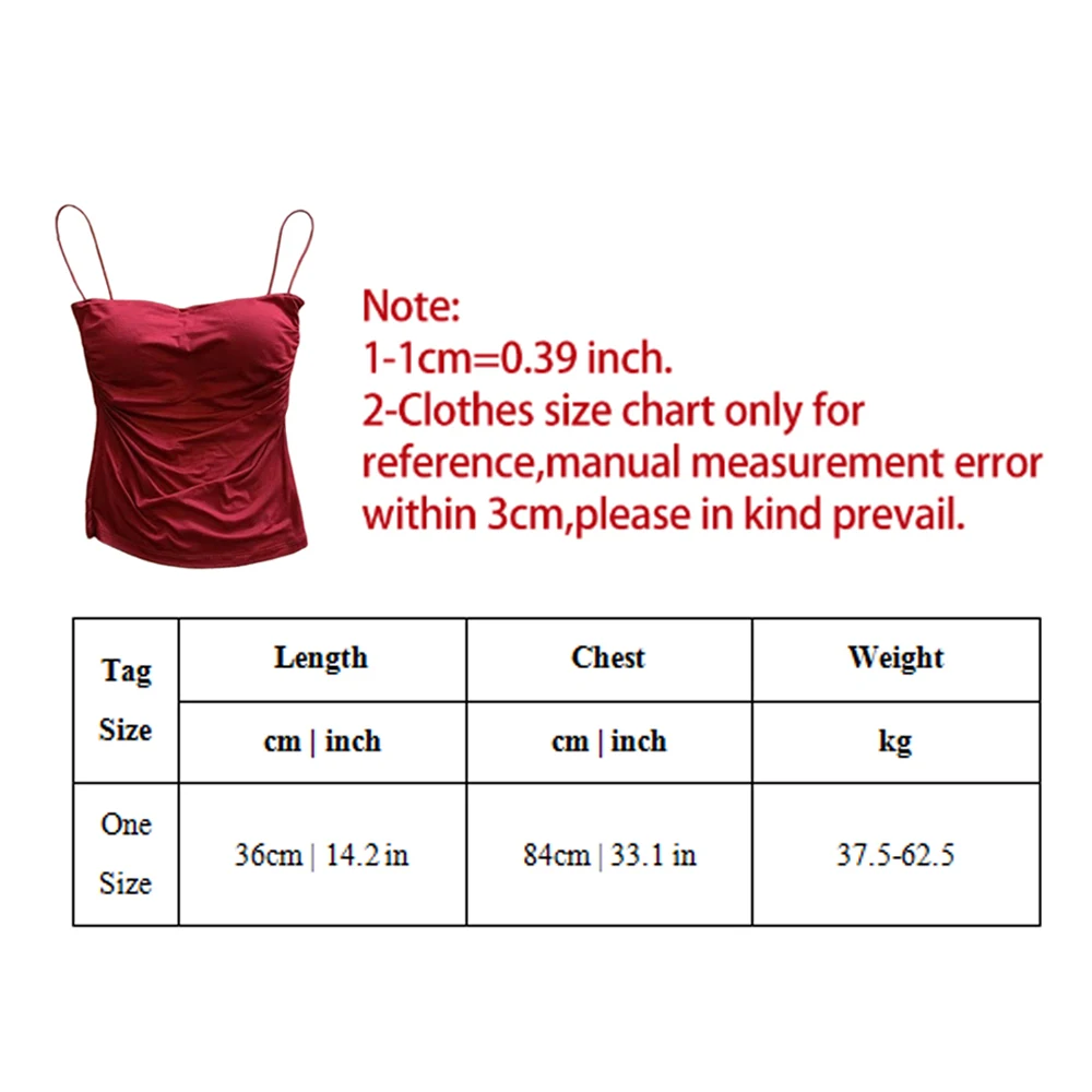 섹시한 소녀 주름 캐미솔 여성 조끼, 민소매 티 패션 크롭 탑, 브래지어 내장 패드, 캐주얼 슬림 핏 캐미솔