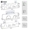 Double-layer Shoes Holder Wall Mount Slipper Hanging Shelf Organizer Living Room 4