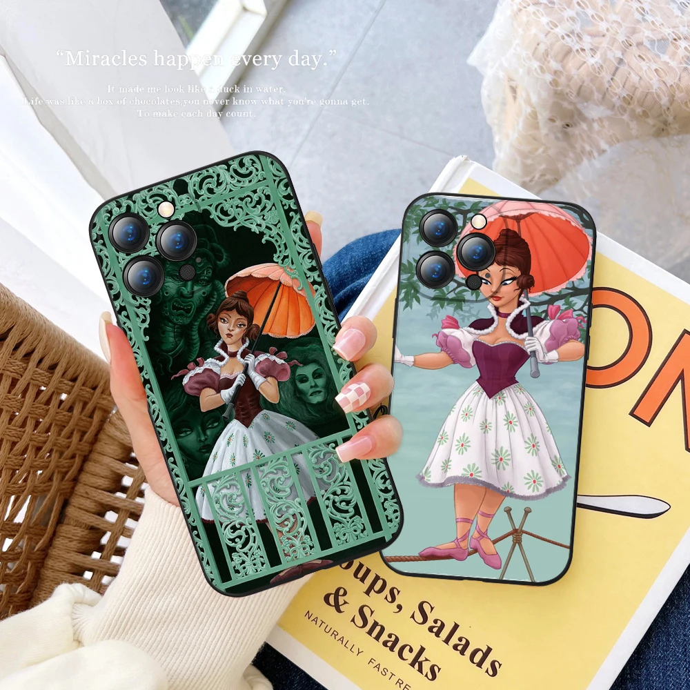 Per Iphone14 Haunted Mansion Tightrope Walker Custodia Per Telefono Per Iphone14 13 11 12 Mini Pro Max 8 7 Plus Se 2020 X Xr Xs Max Cover