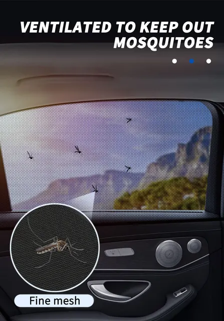 SEAMETAL Auto Seite Fenster Sonnenschutz Mesh Vorhang Bildschirm  Sonnenschutz Anti Moskito UV Blockieren Privatsphäre Schutz Auto Vorhänge -  AliExpress