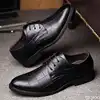 New Mens Business leather Shoes Soft soled comfortable formal shoe Casual versatile work footwear Fashion light Male shoes Homme 3