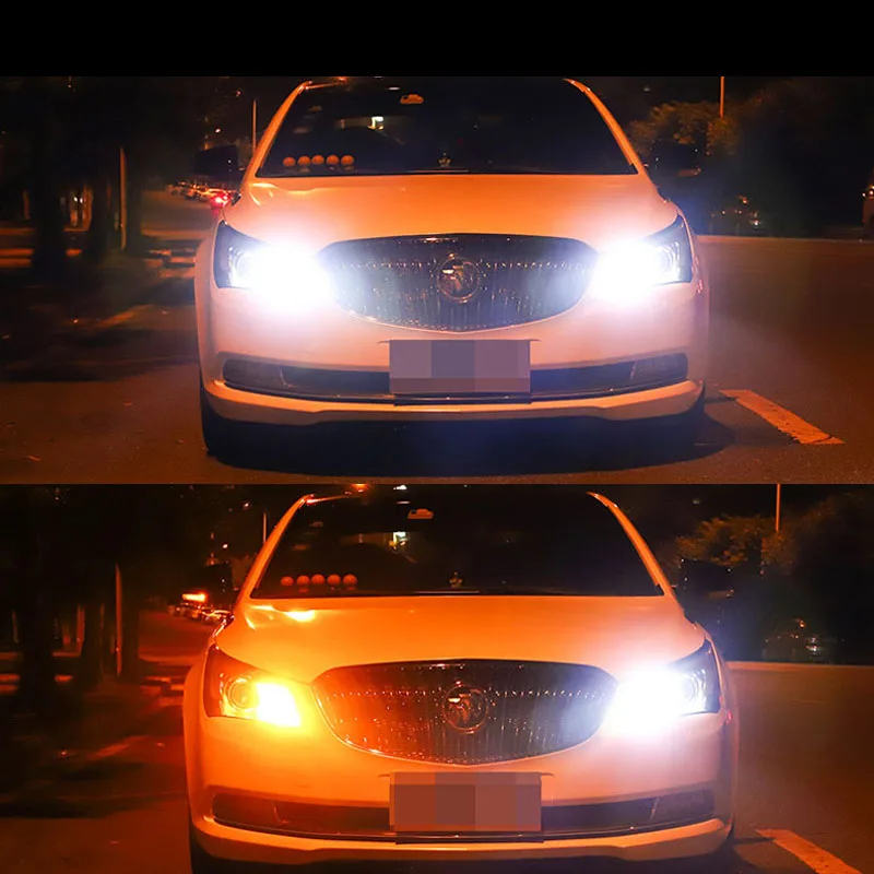 2Pcs Canbus For Infiniti FX35 2003-2012 Switchback Yellow Front Turn ...