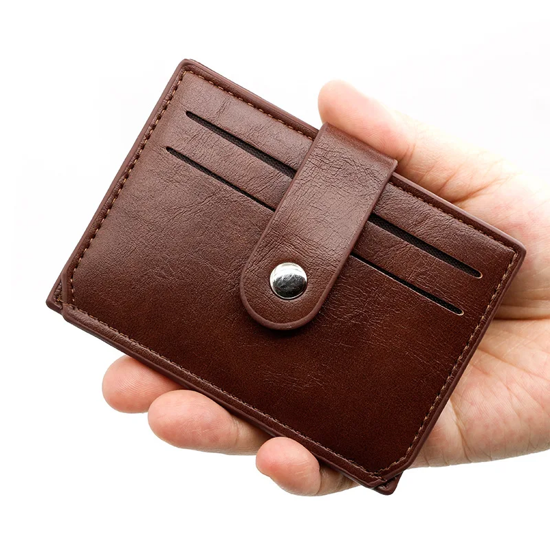 Card Holder Leather Credit Case Wallet for men credit card holder id card holder