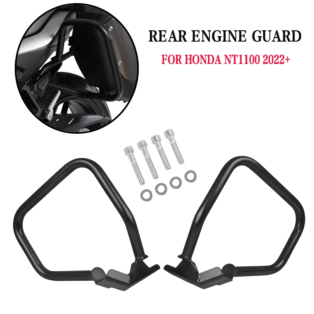 For Honda NT1100 DCT NT 1100-Motorcycle Side Saddlebag Crash Bars Rear Engine Tank Guard Bumper Stunt Cage Protector Motorcycle Accessories