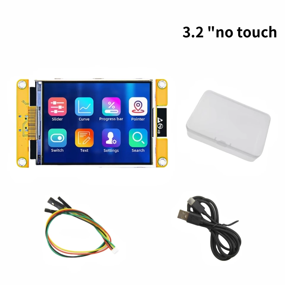 3,2-Zoll-WiFi-BLE240-X320-Intelligent-Display-TFT-Touchscreen-Modul IPS LVGL für ESP32 – Detail 3