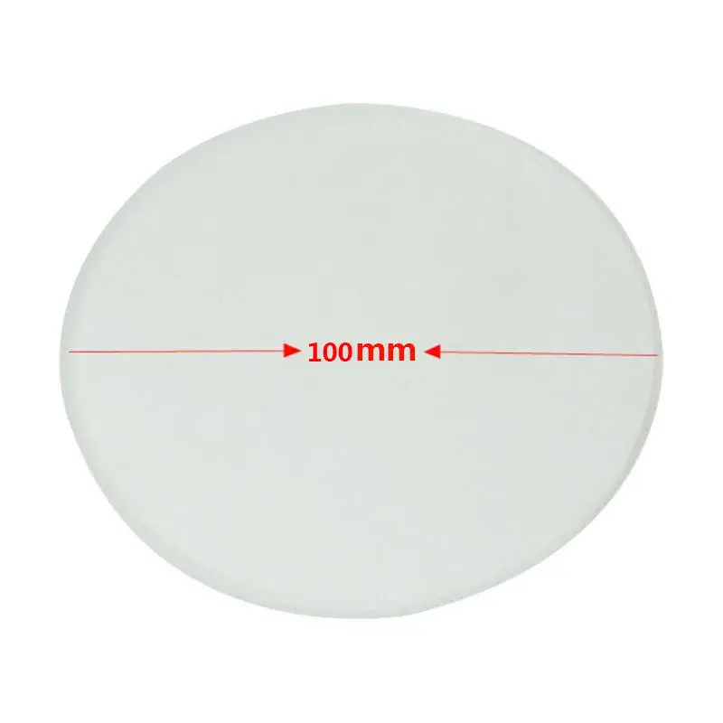 75/85/90/95/100mm 스테레오 현미경 표본 작업 스테이지 4mm 두께의 무광 유리판