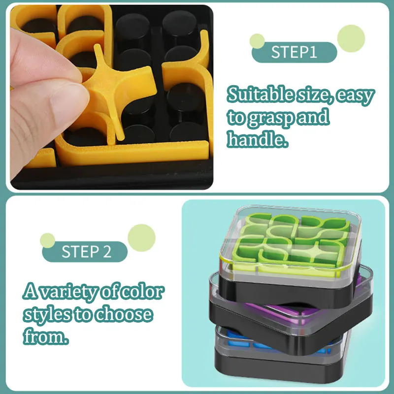 ABS Logical Thinking Training 3D Puzzle Educational Toy