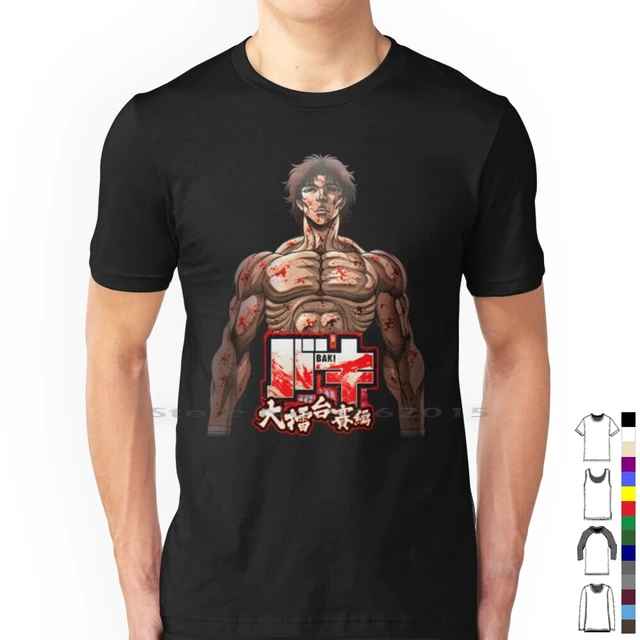 Baki T Shirt 100% Cotton Baki Jack Hanma Ganondorf Katekyo Hitman