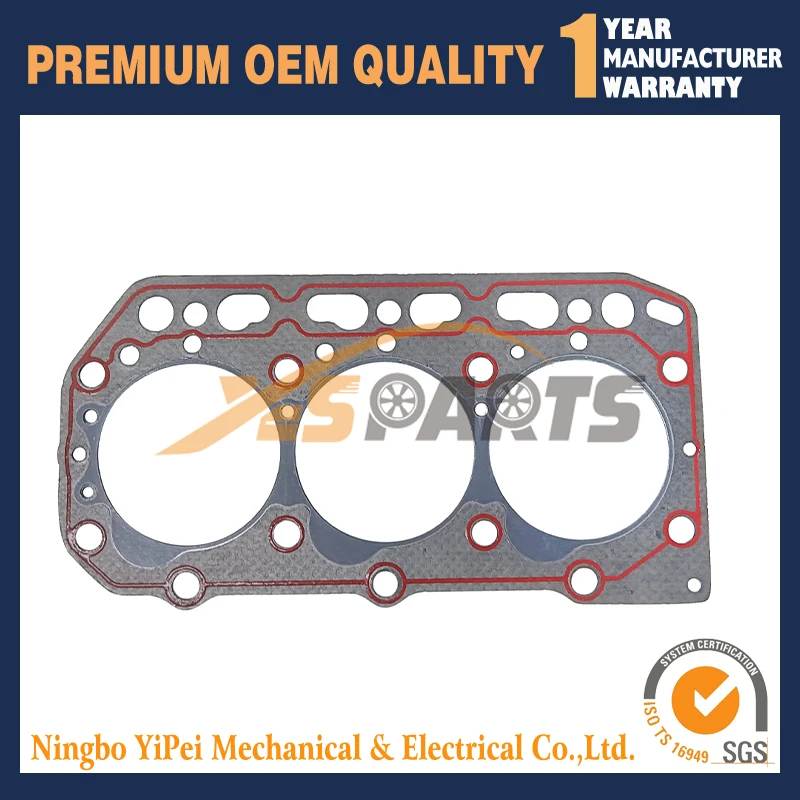 

Новая прокладка головки цилиндра для Yanmar 3TN84