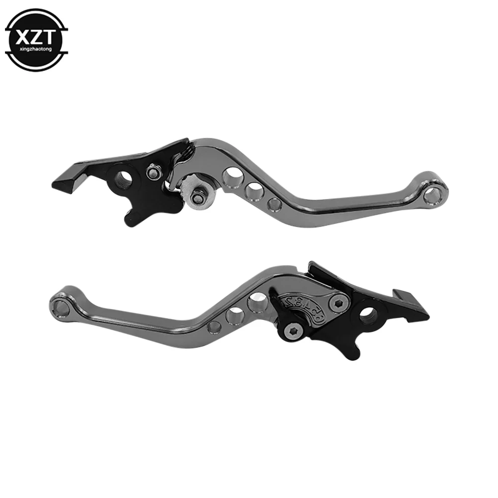 Universal 2Pcs CNC Legierung Motorrad Brems Griff Einstellbare Größe Moto Motorrad Modifikation Kupplung Trommel Bremshebel Griff Heißer – Detail 17