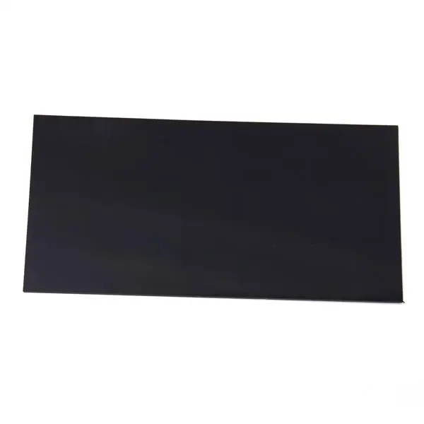 Tooyful 하이 퀄리티 ABS 기타 헤드플레이트 베니어 헤드스톡 헤드 쉘 시트 부품, 전문 루티어용 플라스틱 블랙, 1 개