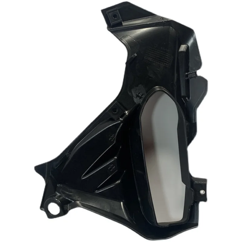 Adatto Per Accessori Originali Benelli Trk502 Bj500Gs-A, Prese D'Aria Posteriori Sinistra E Destra, Smooth Silver Black