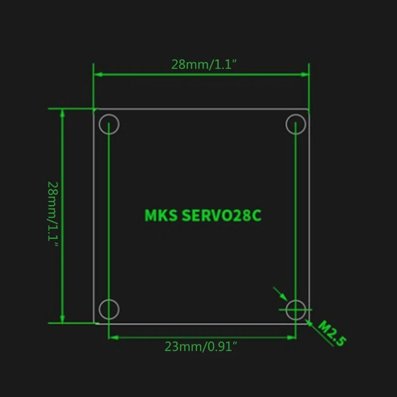 SERVO28C PCBA 스테퍼 모터 SMT32 컨트롤러 32비트 ARM 폐쇄 루프 SMT32 컨트롤러 3D 프린터 액세서리