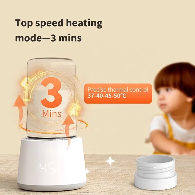 Portable bottle warmer thermos usb battery baby bottle warmer for Breastmilk or Formula milk