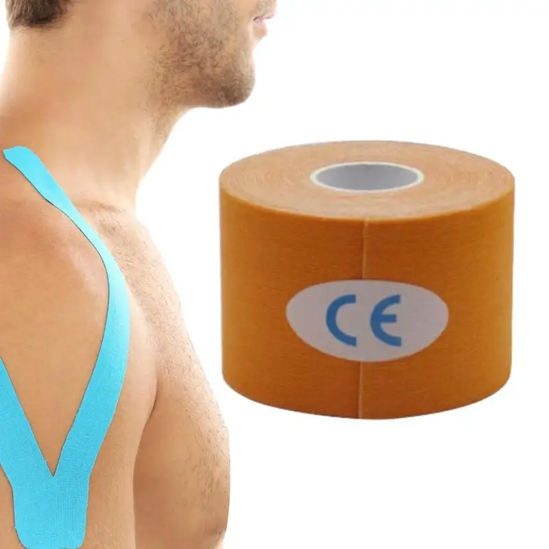Tape Roll Strisce Elastiche Per Bendaggi Per Sport Nastro Atletico Per Sport Di Allenamento Yoga