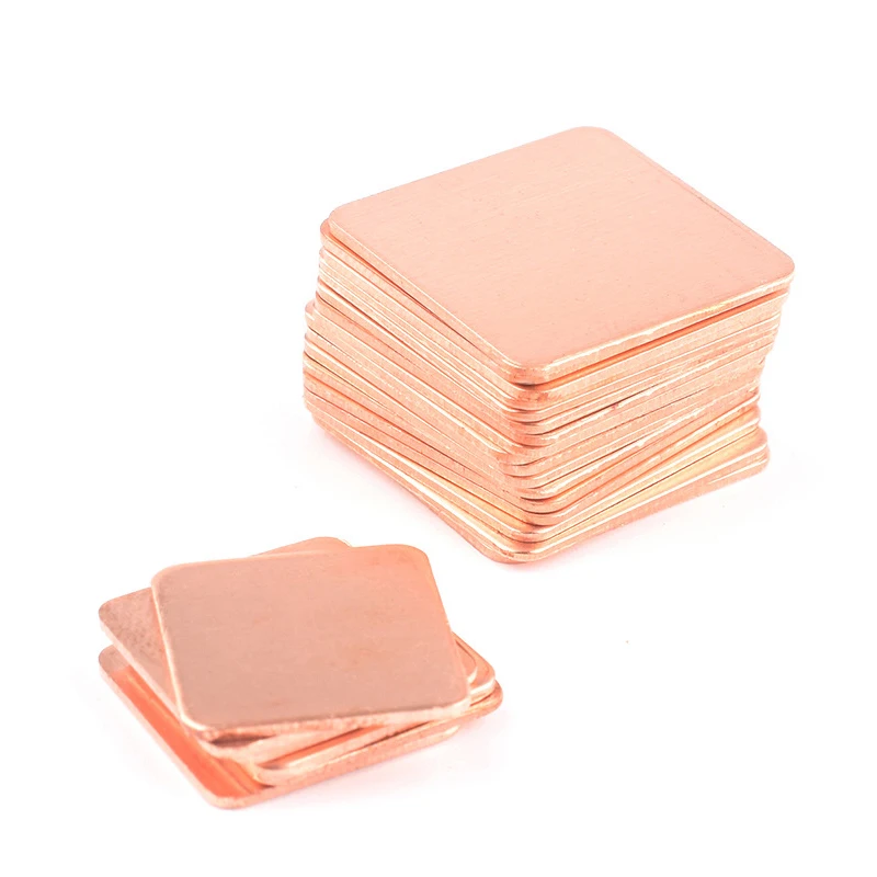 10-Pack Copper Thermal Pads for Efficient Heat Dissipation