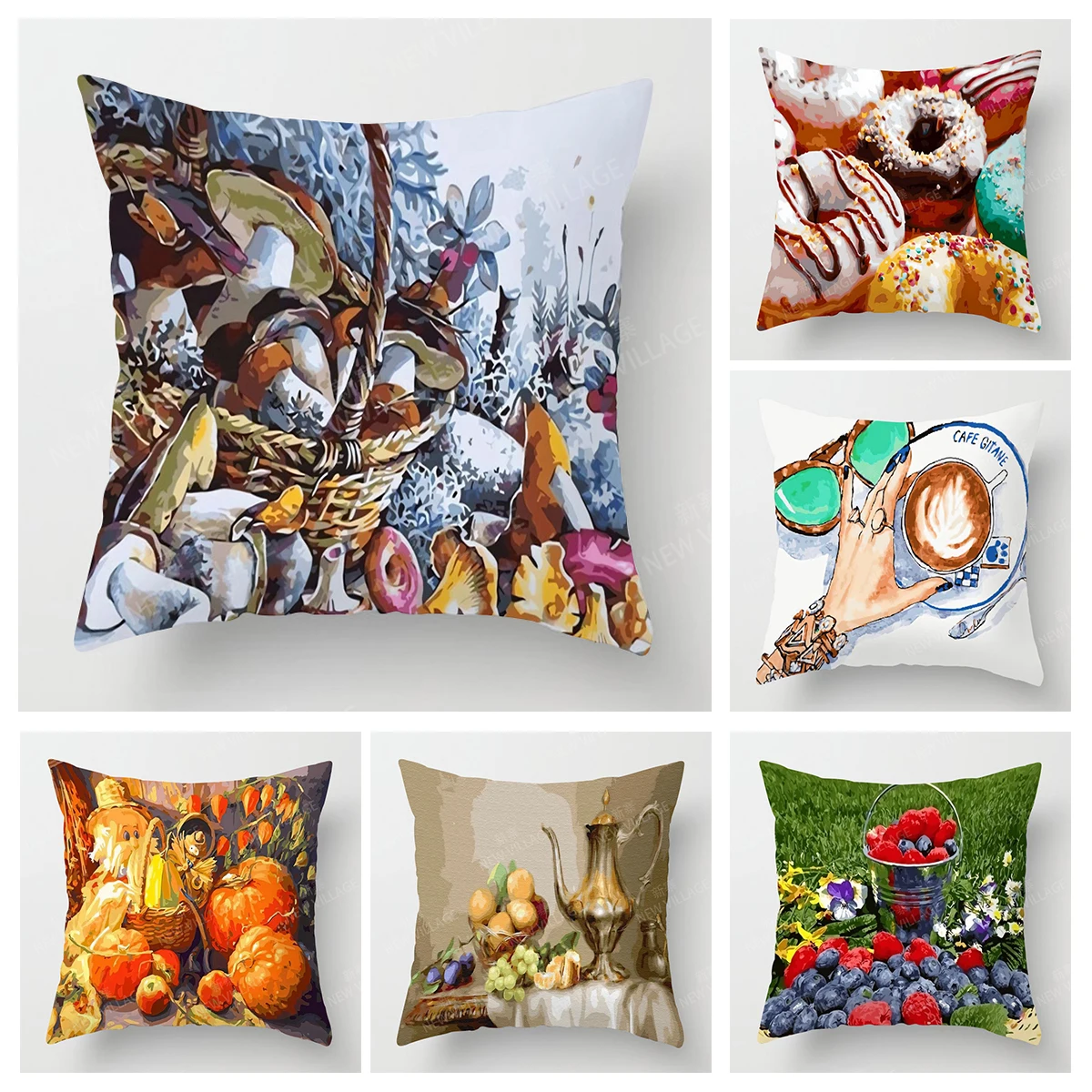 

Home living room decoration cushion covers short plush throw pillow cover45*45 pillowcase 40x40cm 50x50 45x45