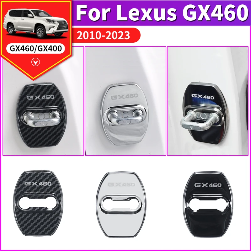 

Для Lexus GX460 GX 460 2010-2023 2022 2021 2020 Защитная крышка дверного замка из нержавеющей стали аксессуары для модификации интерьера