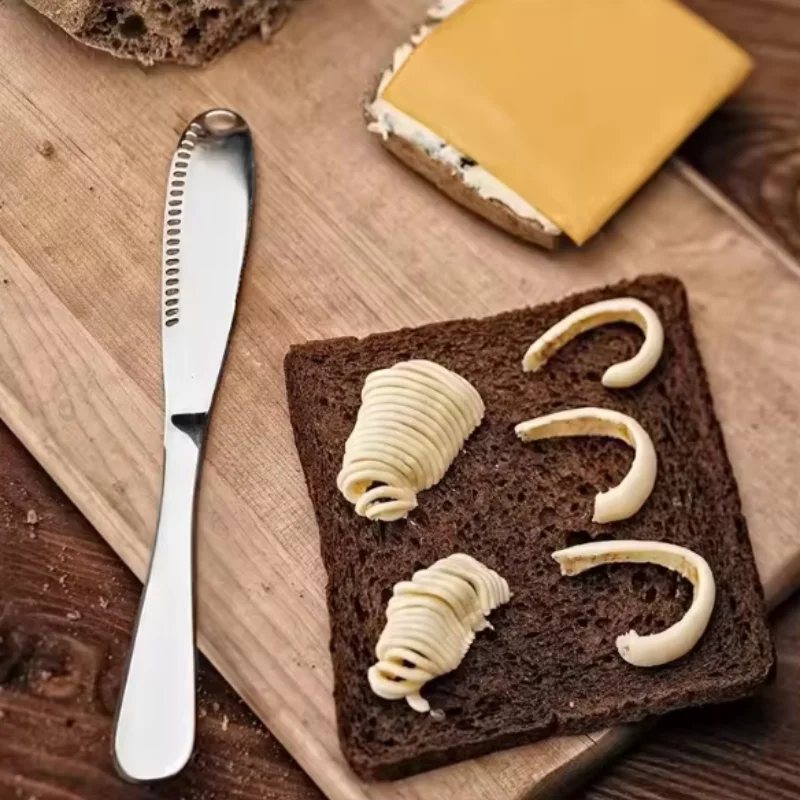 Stainless Steel Multi-Functional Butter and Cheese Spreader Knife