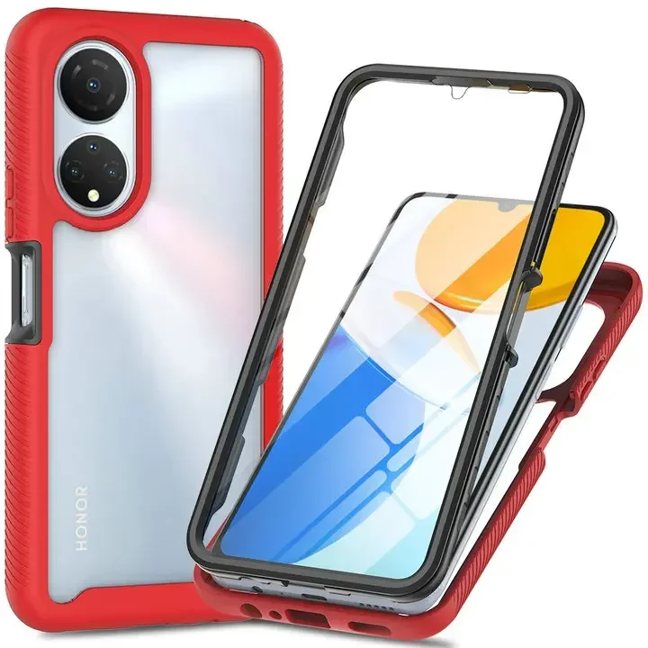 Crystal Clear 360° Protection Shockproof Case with Bumper