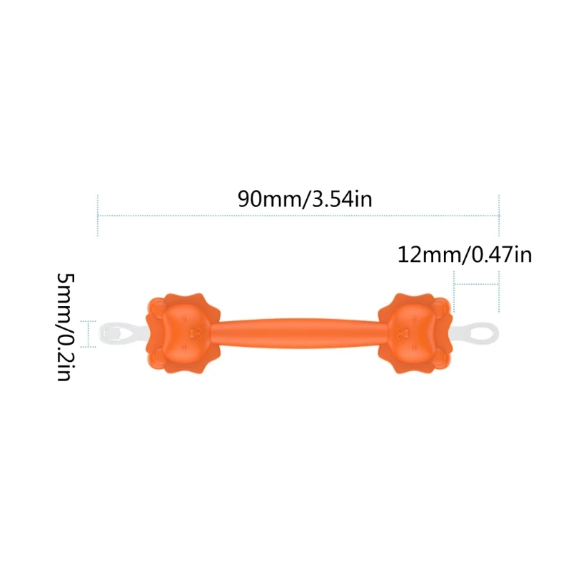 2 in 1 Designed Baby Nose Ear Cleaning Stick, Soft Tip Safety Cleansing Tool for Infants Easy to Clean Booger Remover 3