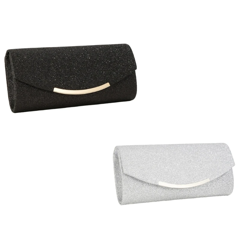 

Stylish Small Shoulder Bag Fashionable Evening Purse Clutch with Chain for Banquet and Prom Night