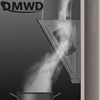 DMWD Household Range Hood Side Suction Mini Range Hood Kitchen Oil Smoke Cleaner Exhauster Lampblack Machine Ventilator 220V 3