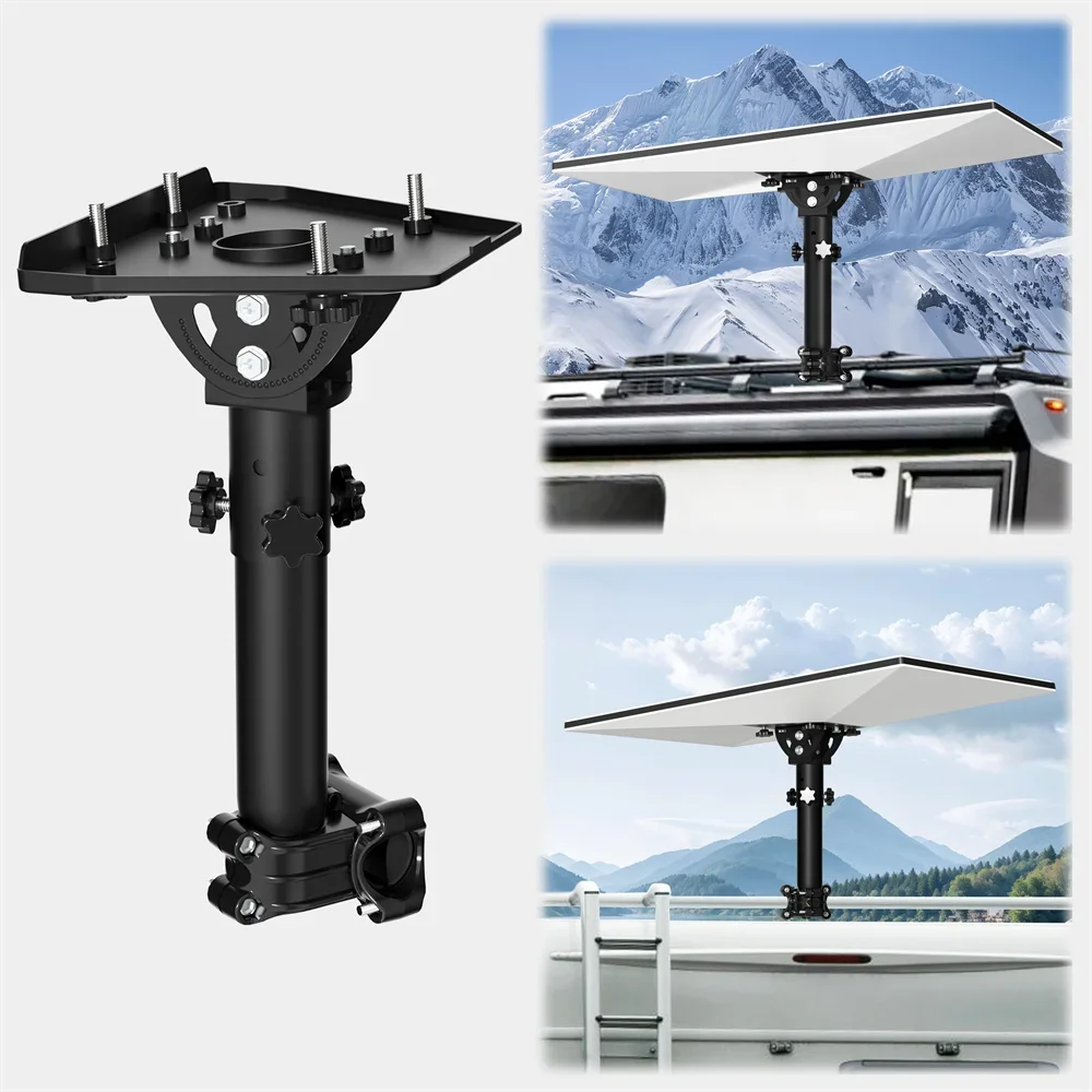 Starlink Mounting Kit For Starlink Gen3 Mini Metal Bracket Set With Anti-slip Pad Suitable For RV Roof for Starlink Gen3 Portable satellite dish kits